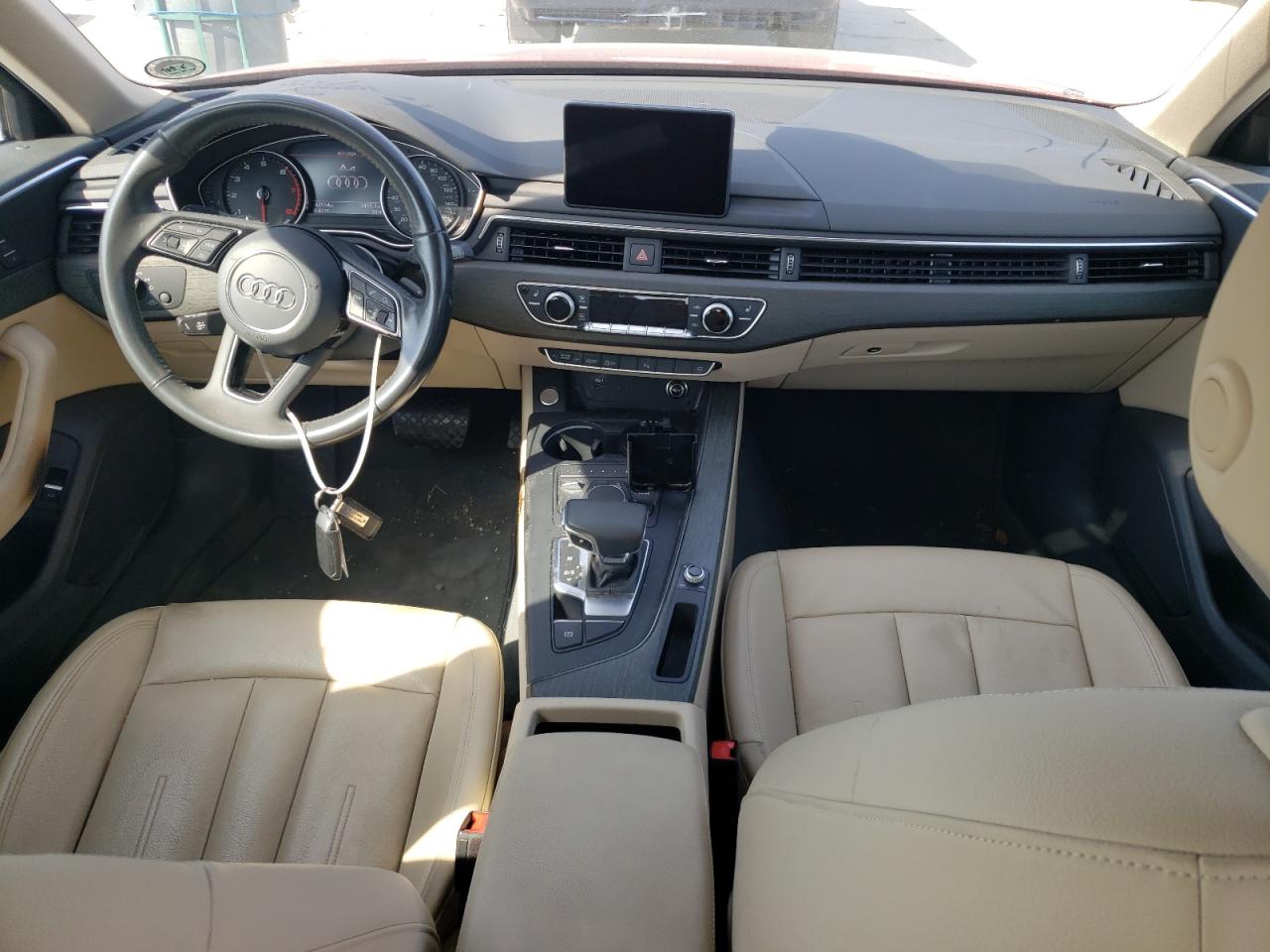 2019 Audi A4 Premium VIN: WAUGMAF43KN020622 Lot: 65613234