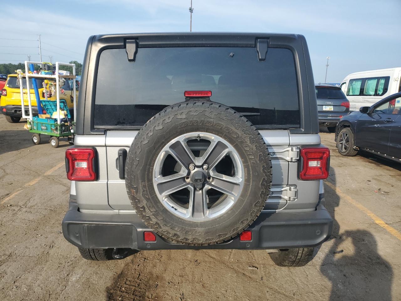 2020 Jeep Wrangler Unlimited Sahara VIN: 1C4HJXEG1LW297425 Lot: 64494244