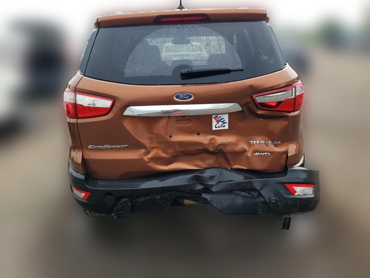 2018 Ford Ecosport Titanium VIN: MAJ6P1WL6JC218317 Lot: 61474794