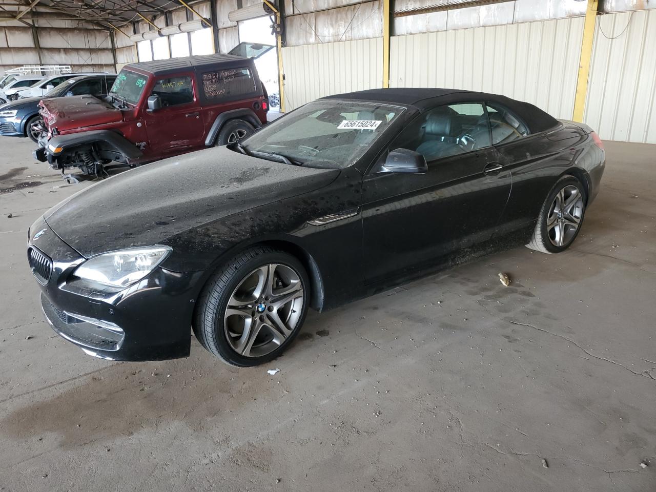 2012 BMW 650 I VIN: WBALZ3C56CDL71153 Lot: 65615024