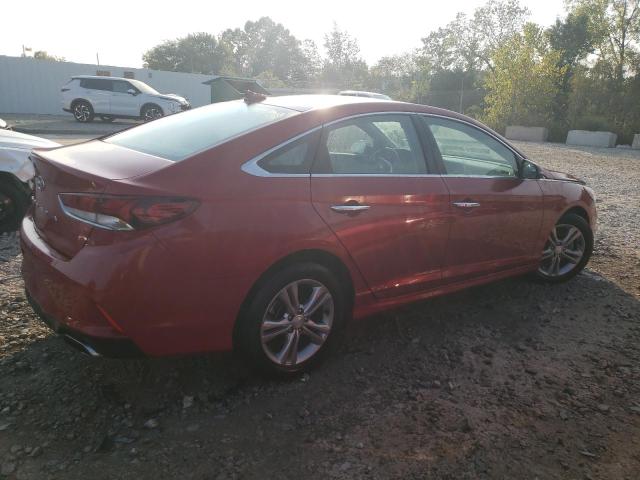  HYUNDAI SONATA 2018 Czerwony