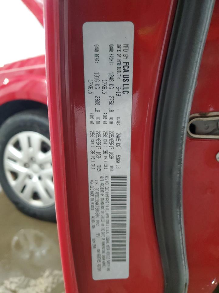 2019 Dodge Journey Se VIN: 3C4PDCBB4KT804004 Lot: 66561784