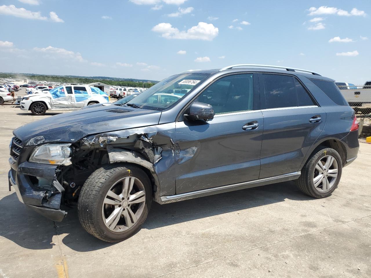 2015 Mercedes-Benz Ml 350 VIN: 4JGDA5JB1FA531430 Lot: 65856764