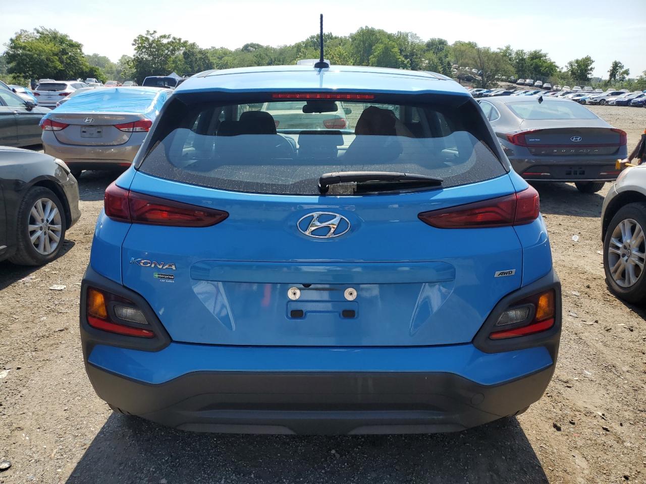 KM8K1CAA4MU634114 2021 Hyundai Kona Se