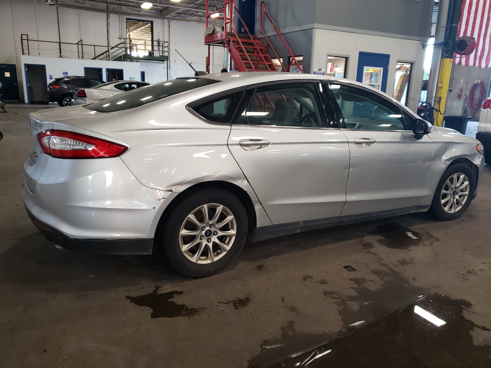 2015 Ford Fusion S vin: 1FA6P0G70F5116115