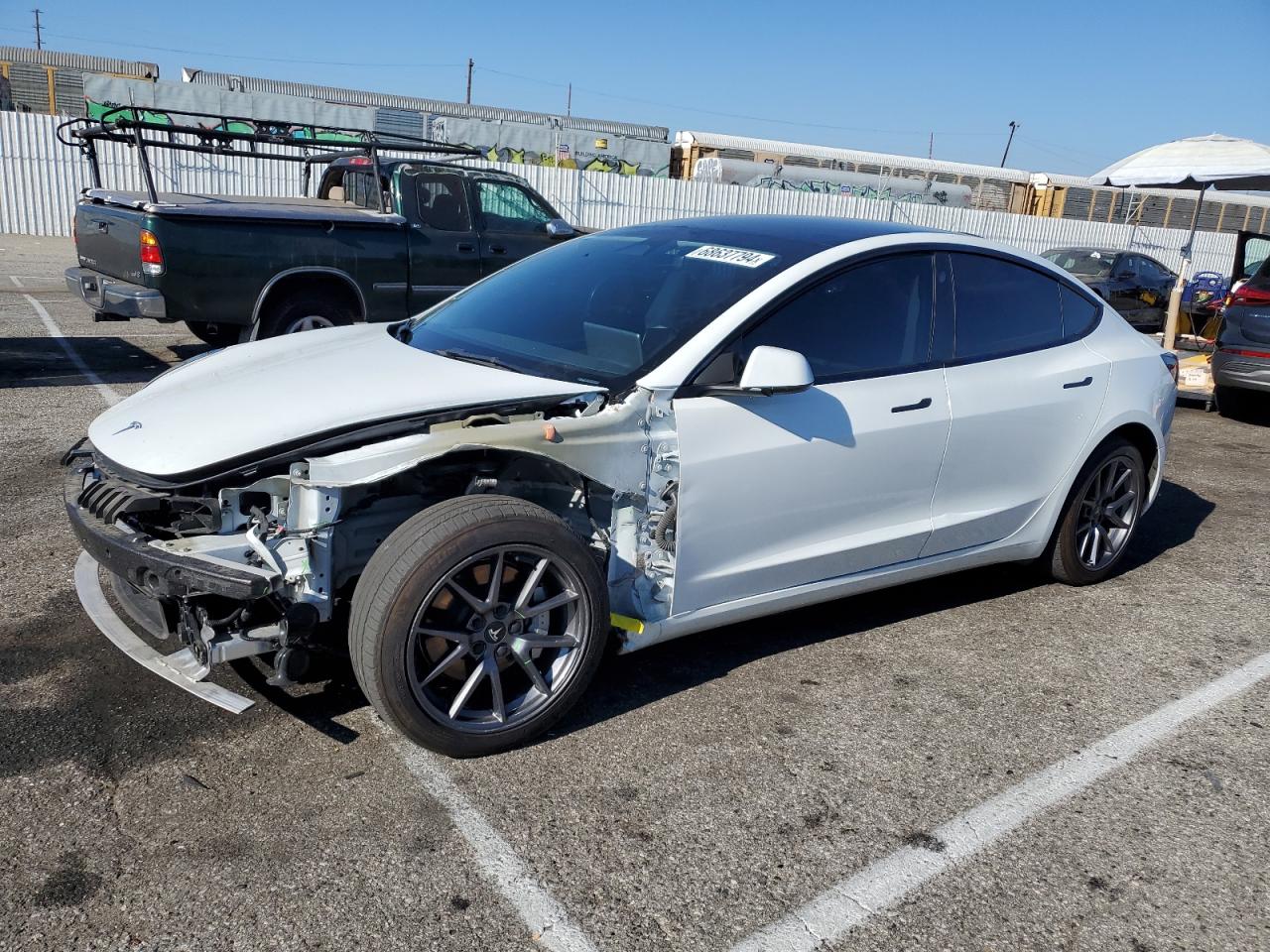 5YJ3E1EB2NF324204 2022 TESLA MODEL 3 - Image 1