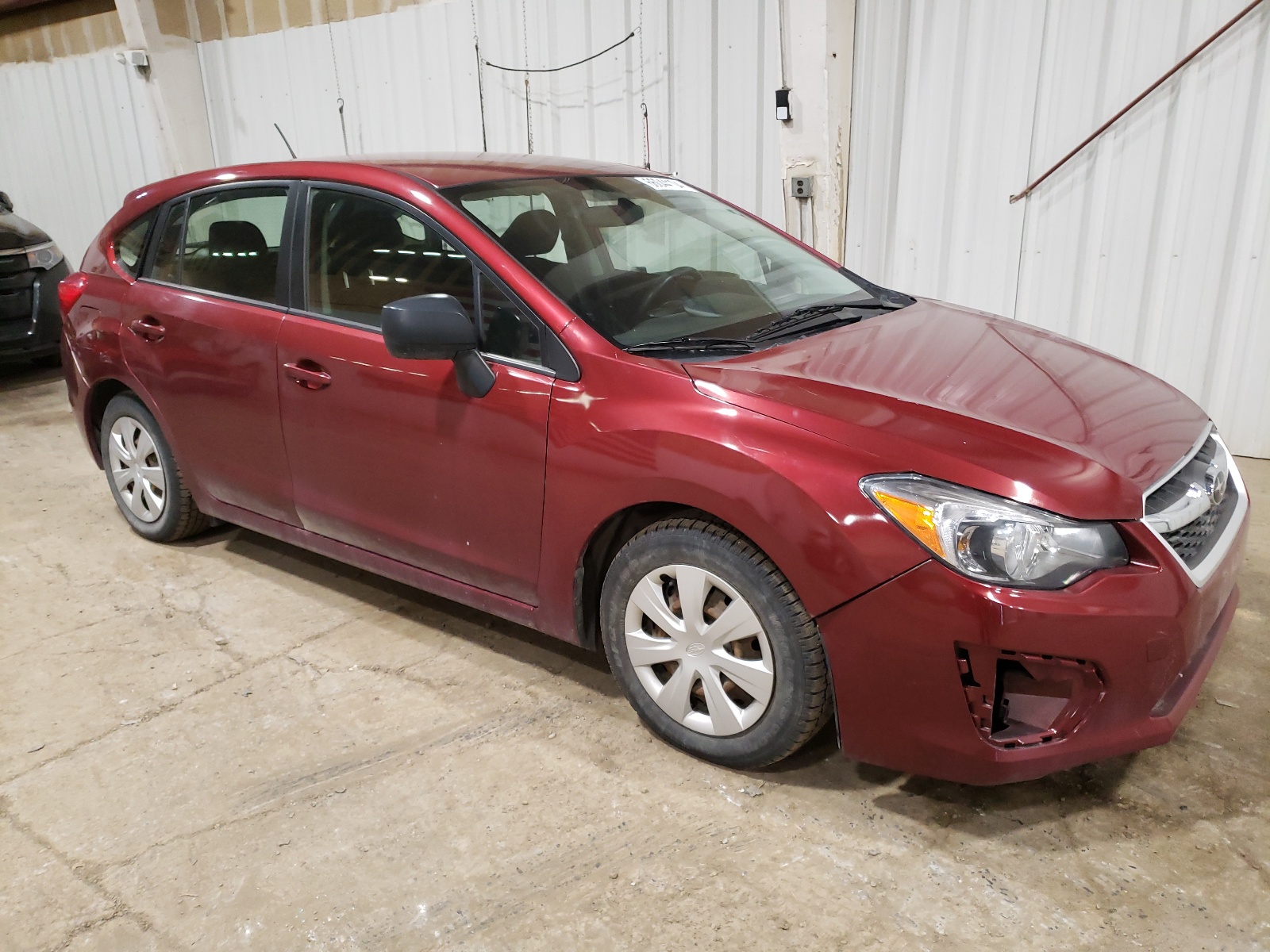 2012 Subaru Impreza vin: JF1GPAA60CH216736