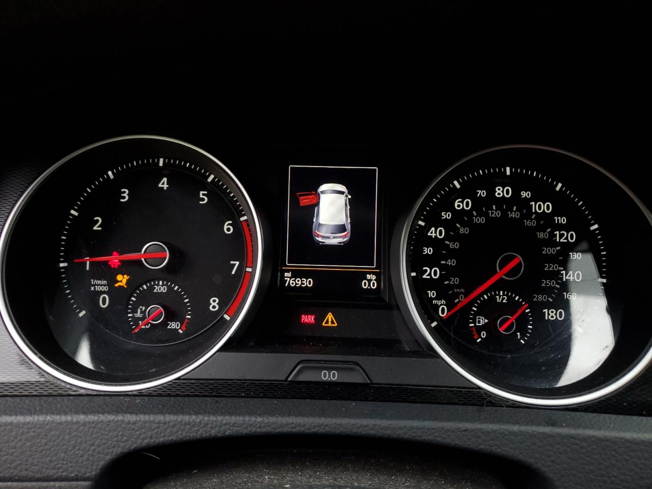 2016 Volkswagen Gti S/Se VIN: 3VW5T7AU7GM037235 Lot: 66291264