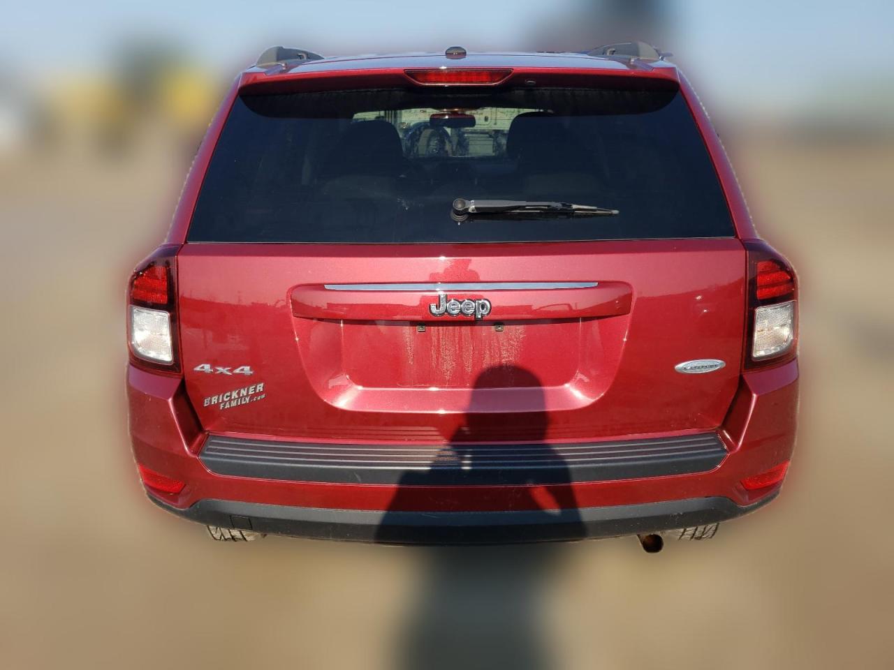 2017 Jeep Compass Latitude VIN: 1C4NJDEB6HD106820 Lot: 65737654