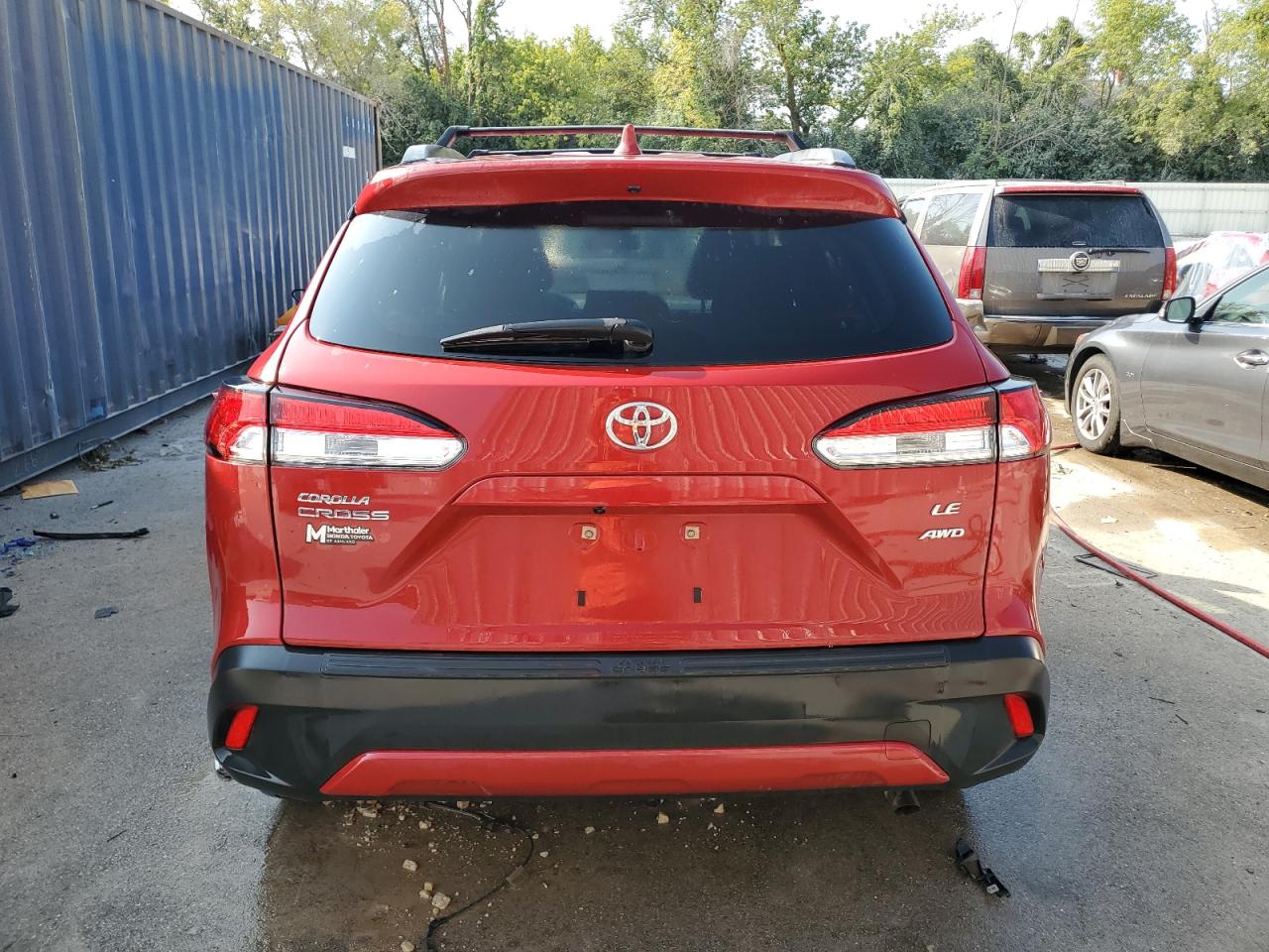 2022 Toyota Corolla Cross Le VIN: 7MUBAABGXNV032115 Lot: 68317574