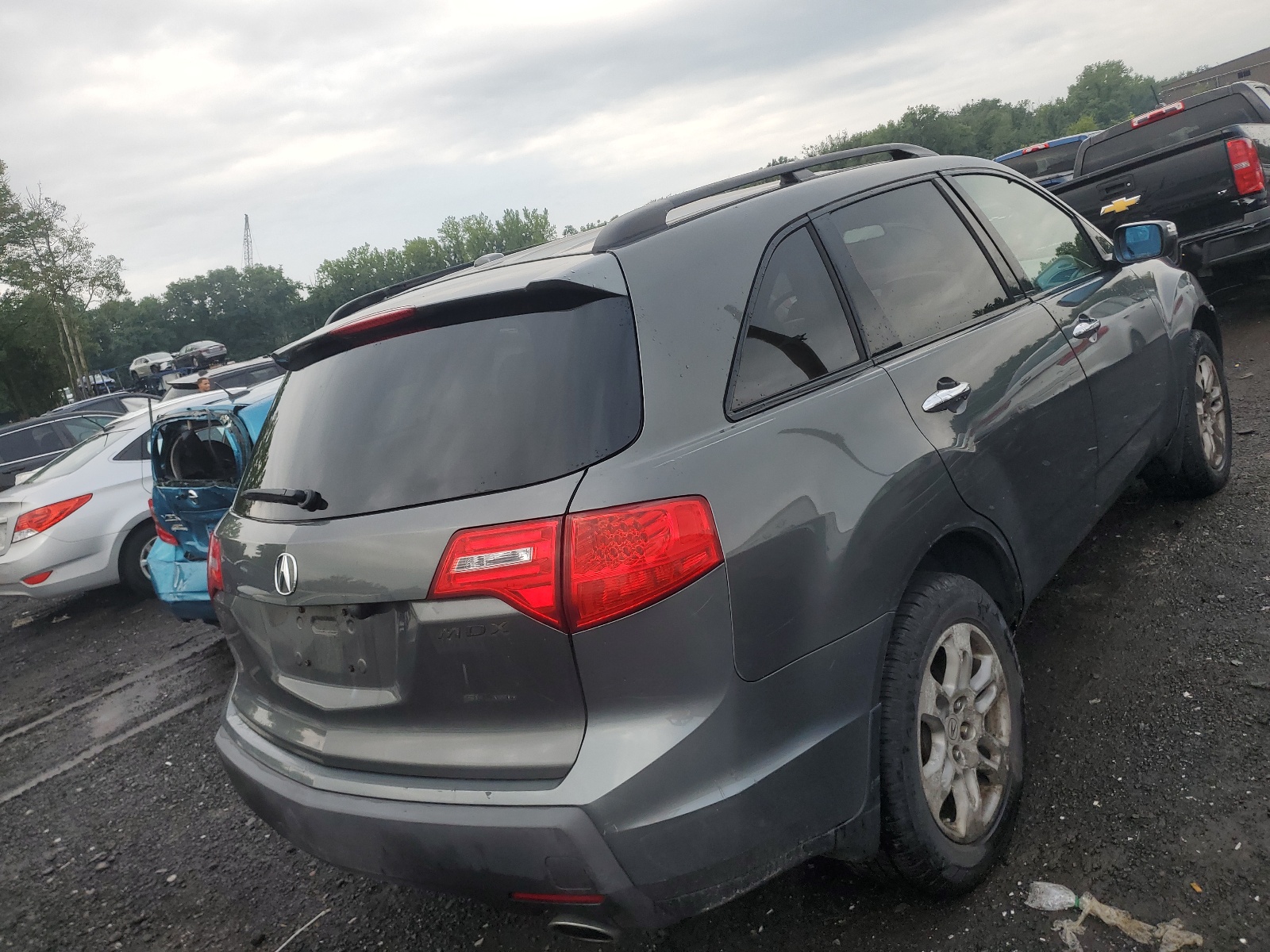 2HNYD28407H501089 2007 Acura Mdx Technology