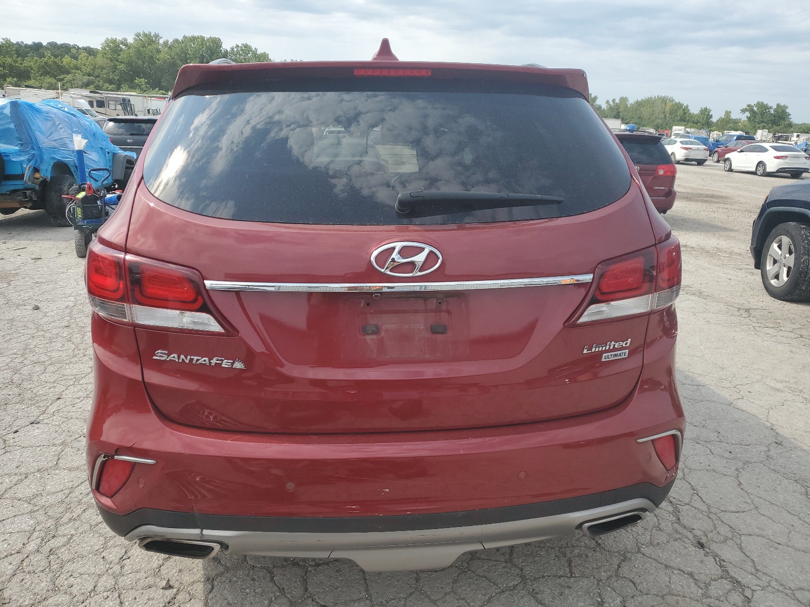 KM8SR4HF2JU293629 2018 Hyundai Santa Fe Se Ultimate