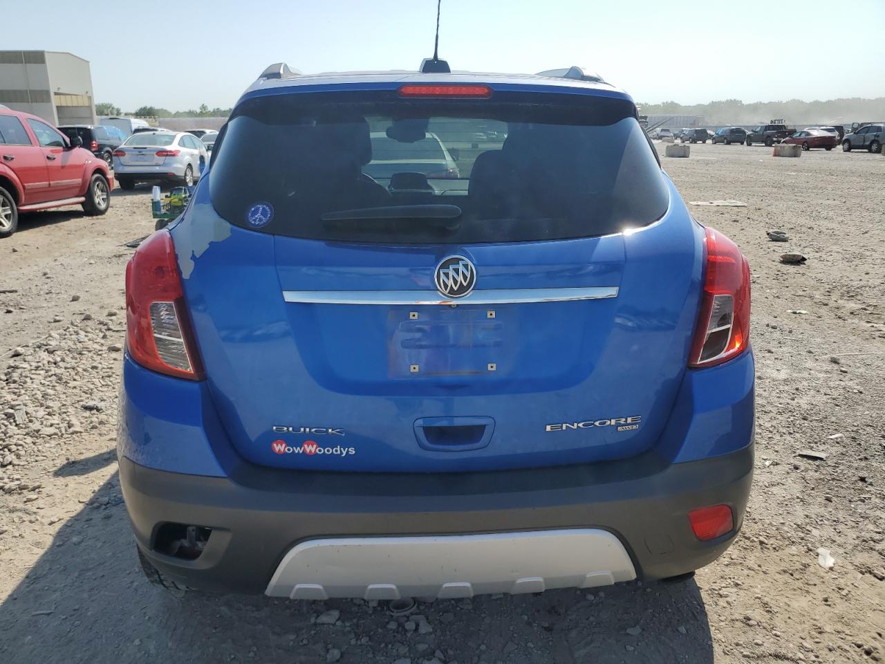 2015 BUICK ENCORE with SIDE damage, VIN KL4CJGSB2FB094763