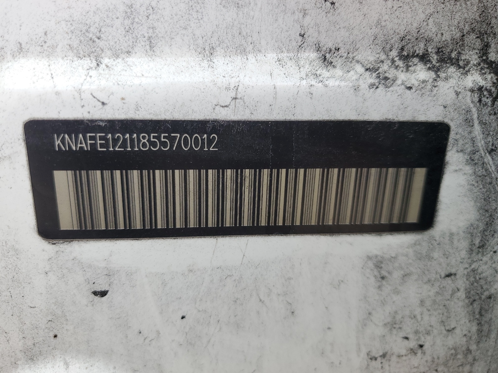 KNAFE121185570012 2008 Kia Spectra Ex