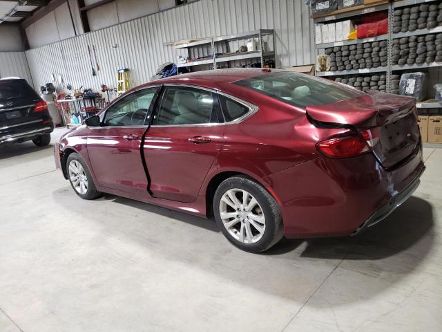  CHRYSLER 200 2016 Бургунді