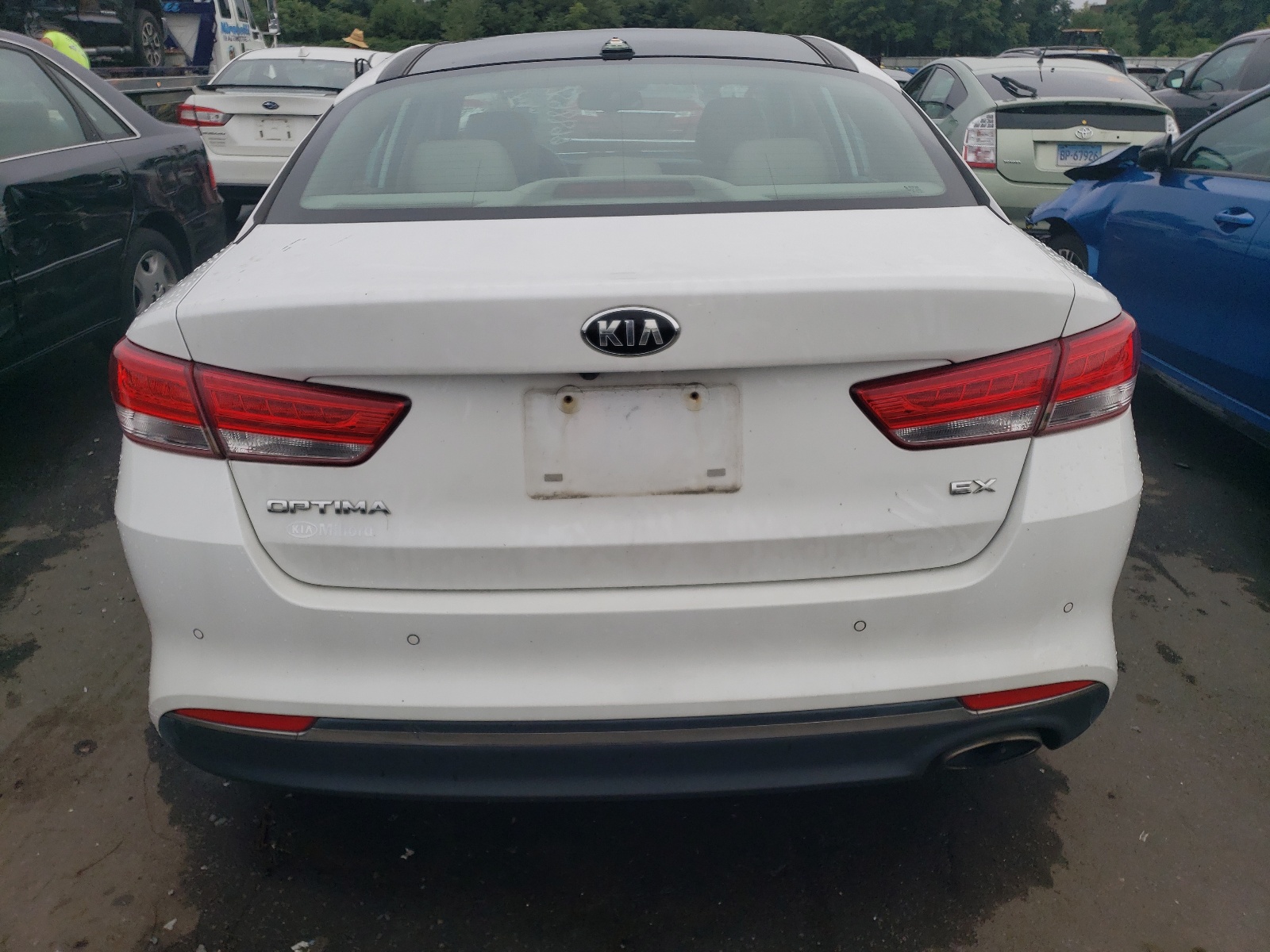 5XXGU4L36GG007902 2016 Kia Optima Ex