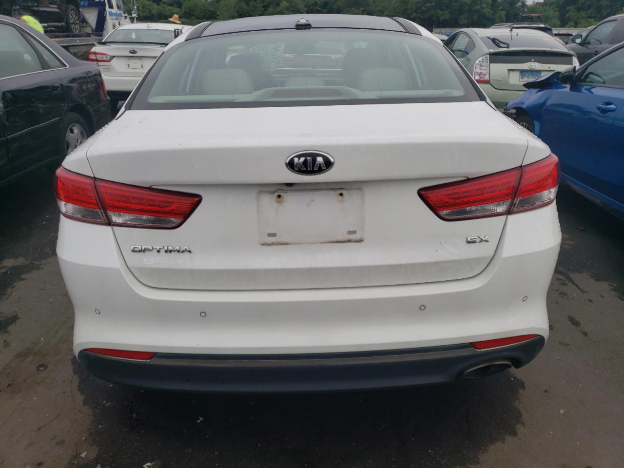 2016 Kia Optima Ex VIN: 5XXGU4L36GG007902 Lot: 66886324