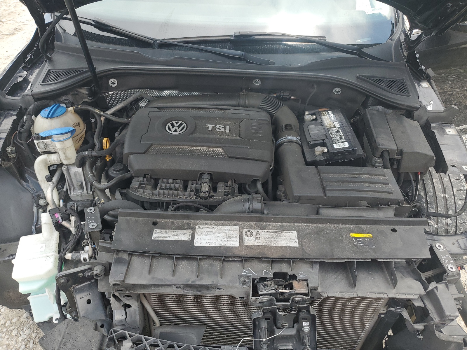 1VWGT7A33HC057923 2017 Volkswagen Passat Se