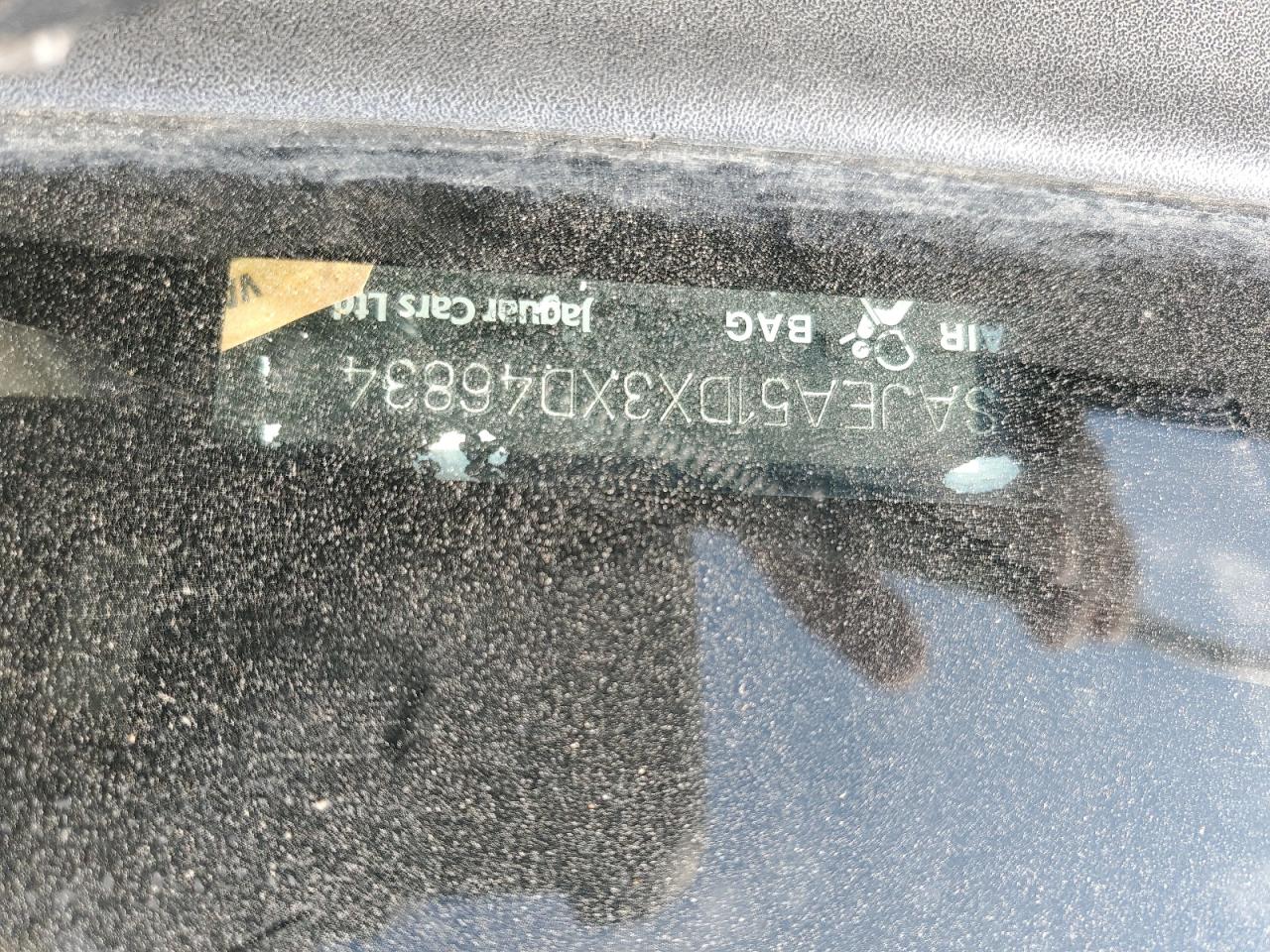 2003 Jaguar X-Type 2.5 VIN: SAJEA51DX3XD46834 Lot: 66574864