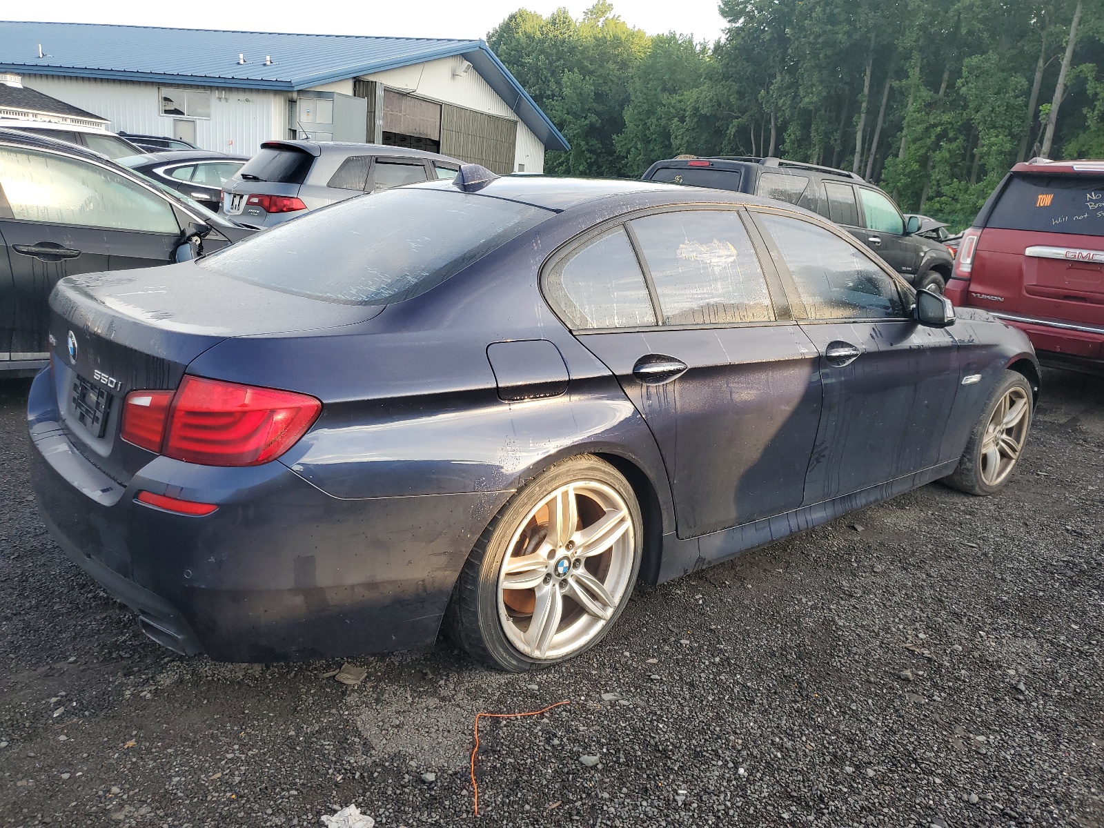 2013 BMW 550 Xi vin: WBAFU9C55DDY71448