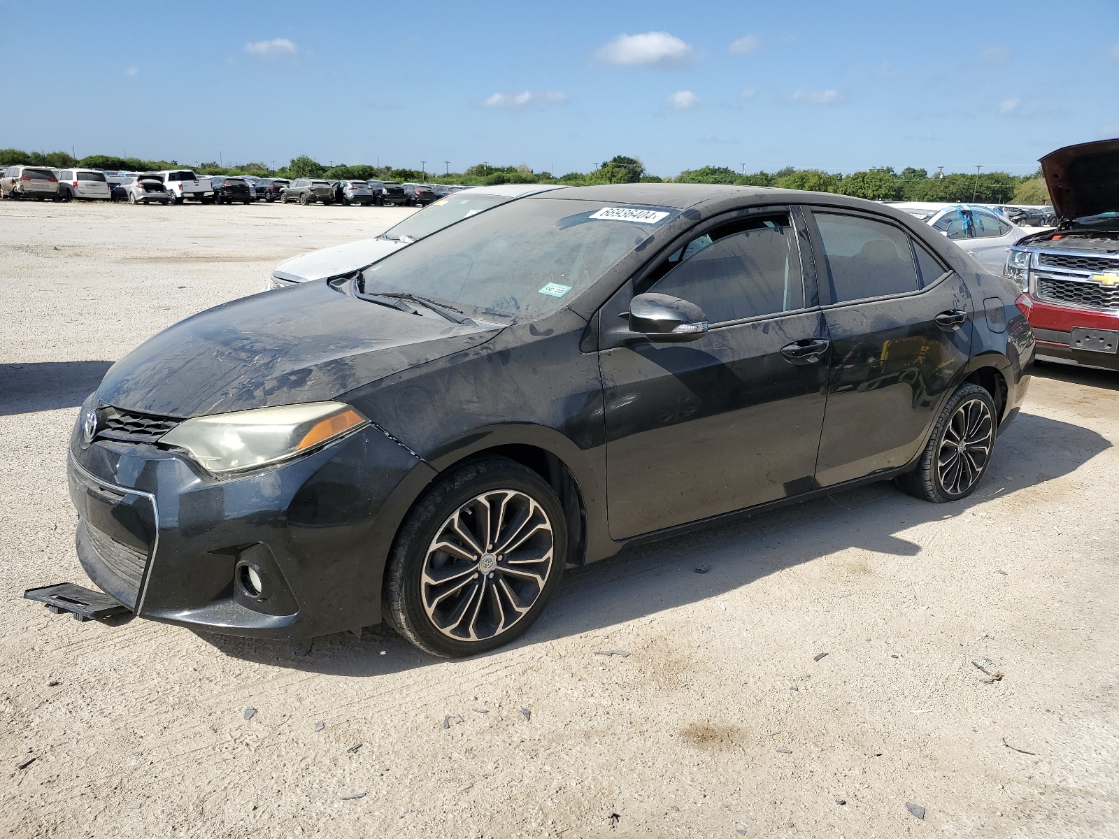 2014 Toyota Corolla L vin: 5YFBURHE6EP052568