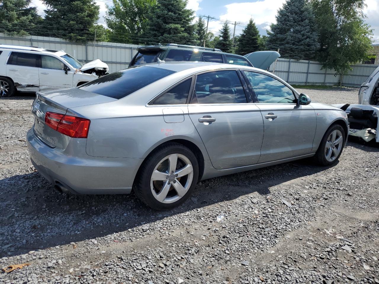 2012 Audi A6 Premium Plus VIN: WAUGGAFC1CN058642 Lot: 66067144
