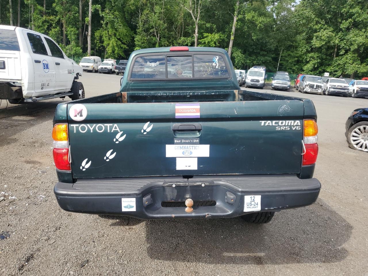 2001 Toyota Tacoma Xtracab VIN: 5TEWN72N11Z743250 Lot: 68104994