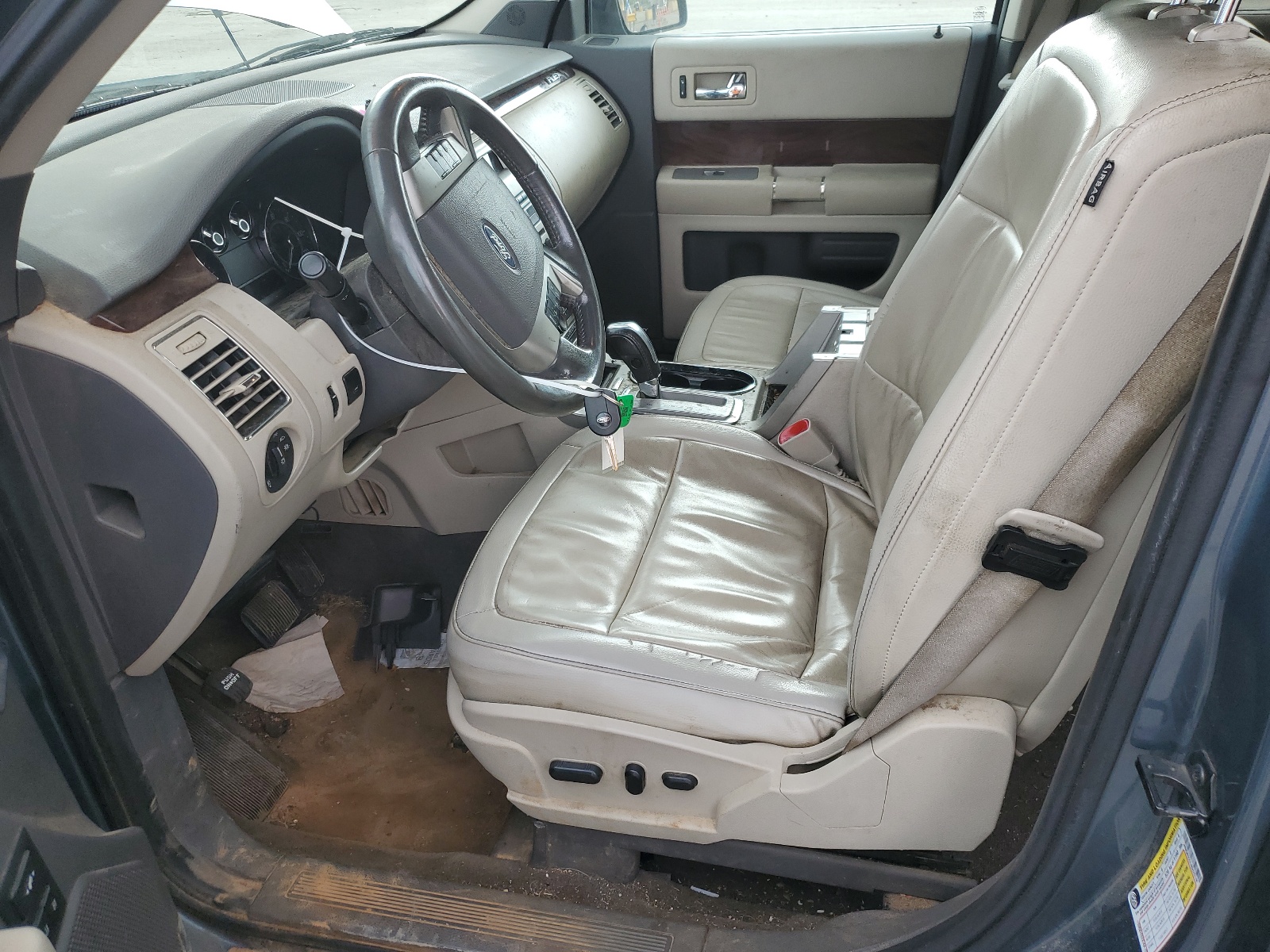 2FMGK5CC1ABA20748 2010 Ford Flex Sel