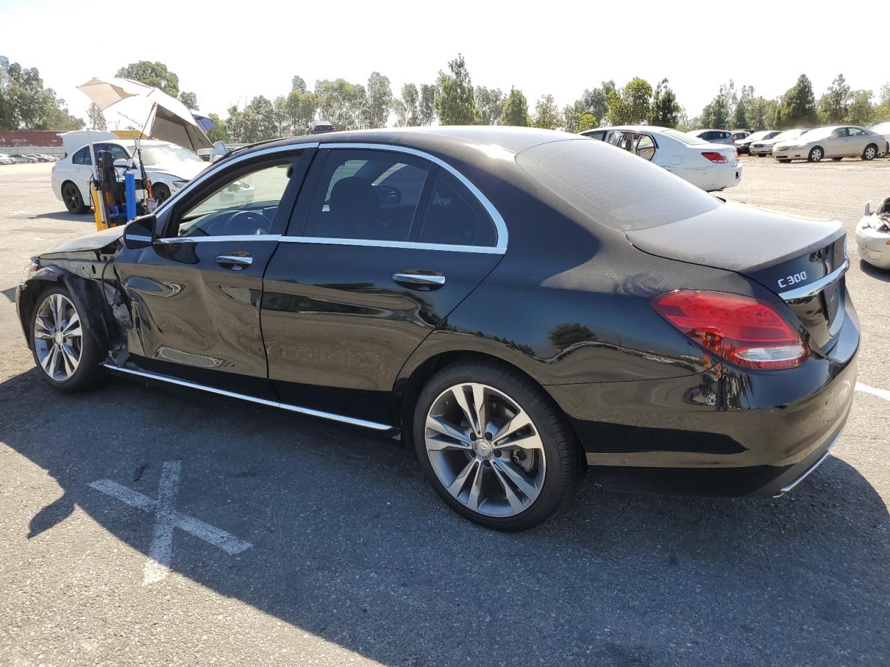 55SWF4JB4GU142507 2016 MERCEDES-BENZ C CLASS - Image 2