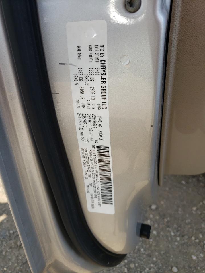 2C4RDGCG0CR122798 2012 Dodge Grand Caravan Sxt