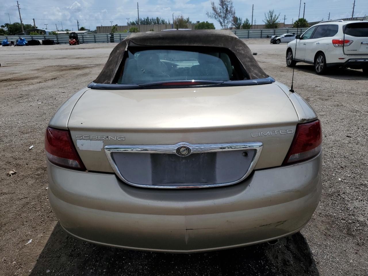 2004 Chrysler Sebring Limited VIN: 1C3EL65R84N121640 Lot: 65486624