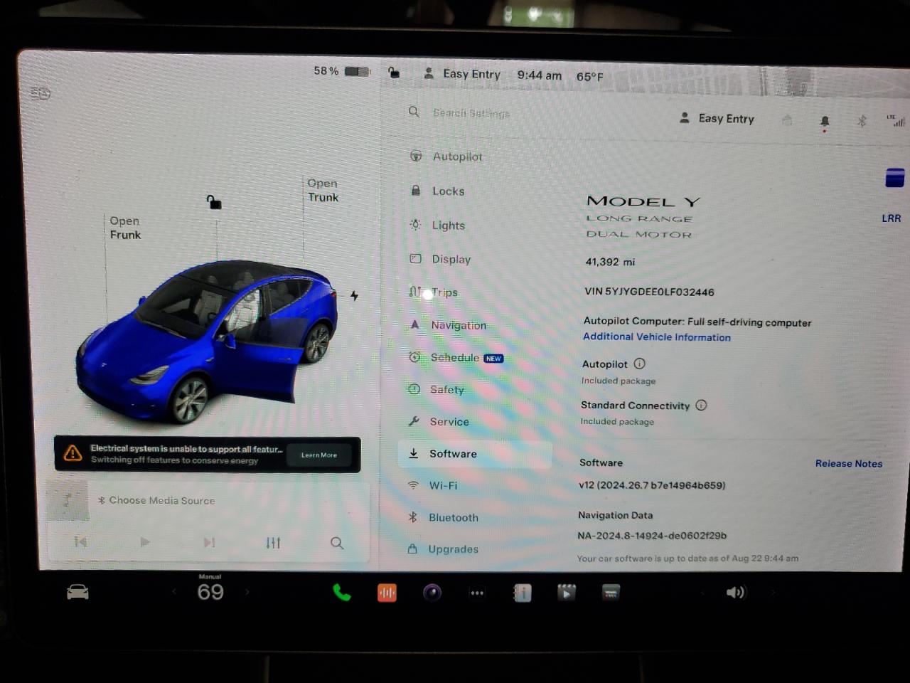 5YJYGDEE0LF032446 Tesla Model Y  9