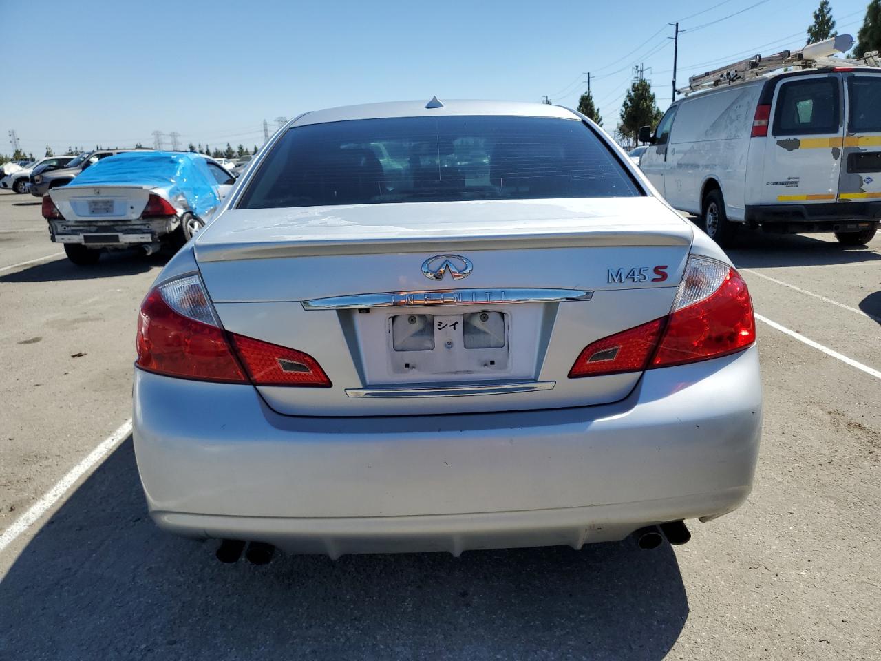 2008 Infiniti M45 Base VIN: JNKBY01E28M500191 Lot: 68735124