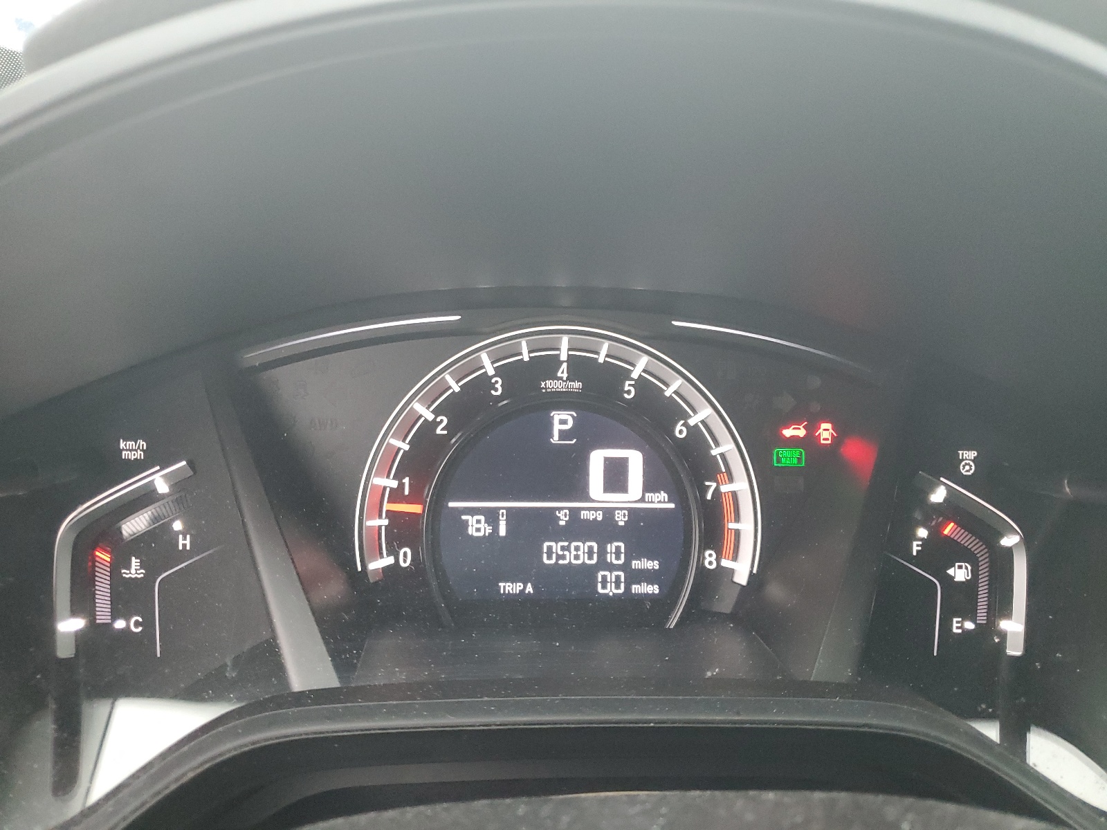 2HKRW5H30JH413526 2018 Honda Cr-V Lx