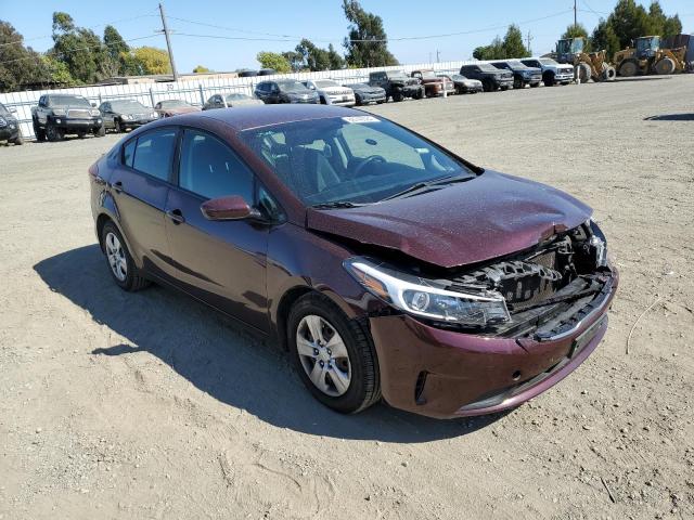  KIA FORTE 2018 Burgundy