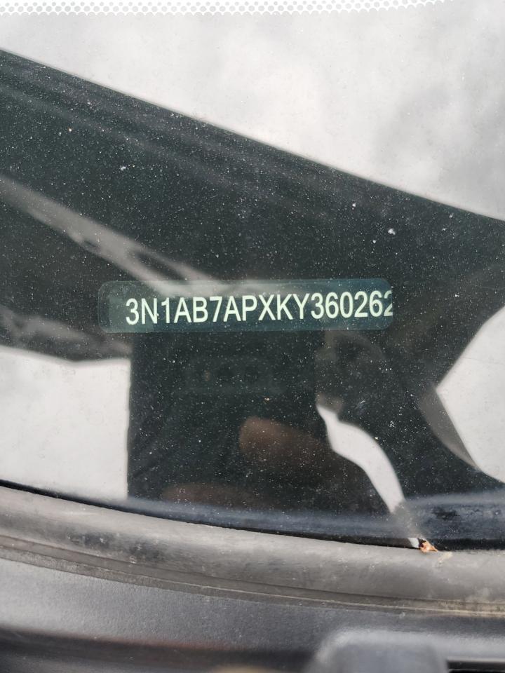 3N1AB7APXKY360262 2019 Nissan Sentra S