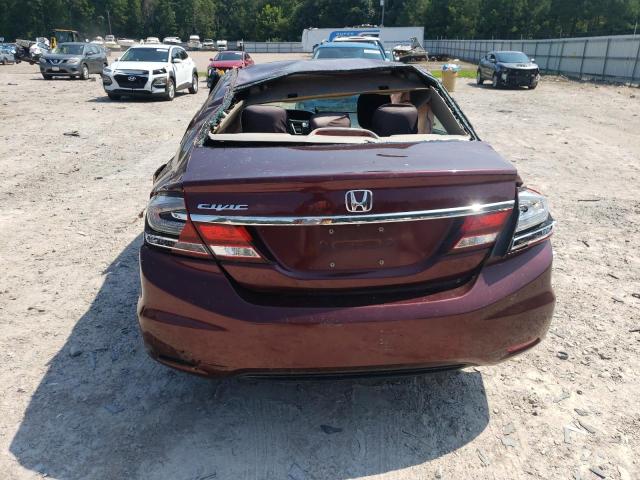  HONDA CIVIC 2013 Burgundy