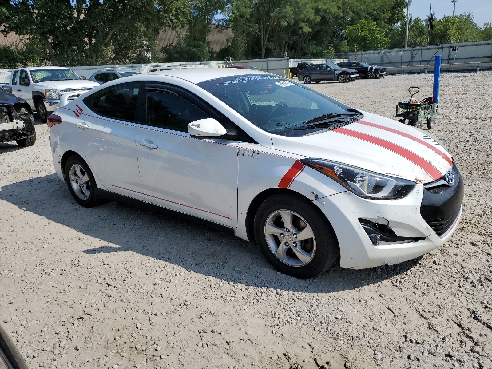 2014 Hyundai Elantra Se vin: 5NPDH4AE2EH485747