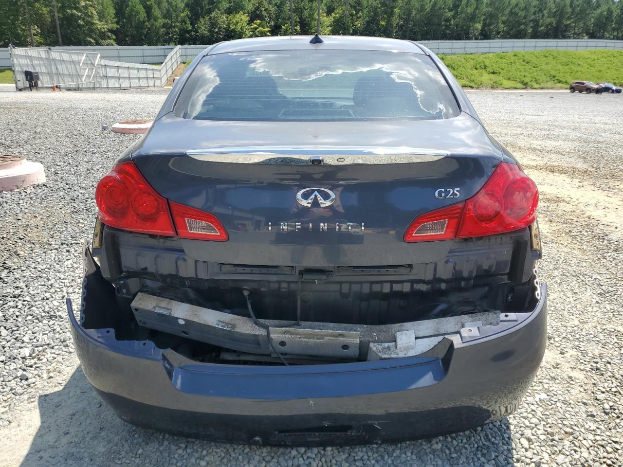 2011 Infiniti G25 Base VIN: JN1DV6AP8BM604203 Lot: 67648104