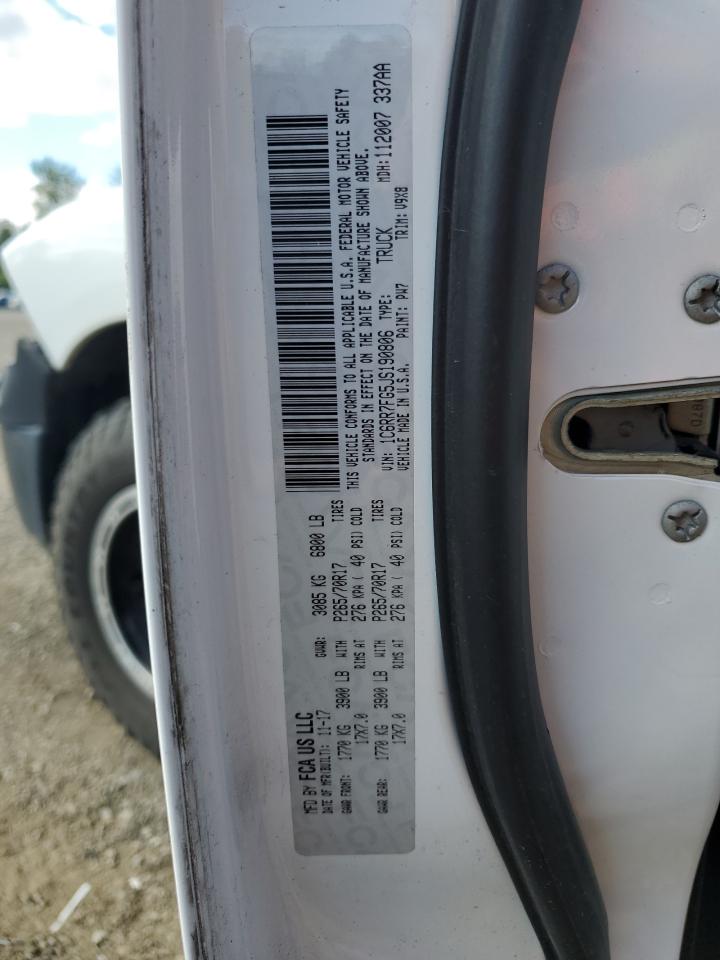 2018 Ram 1500 St VIN: 1C6RR7FG5JS190806 Lot: 67218034