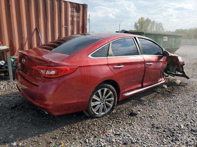  HYUNDAI SONATA 2016 Red