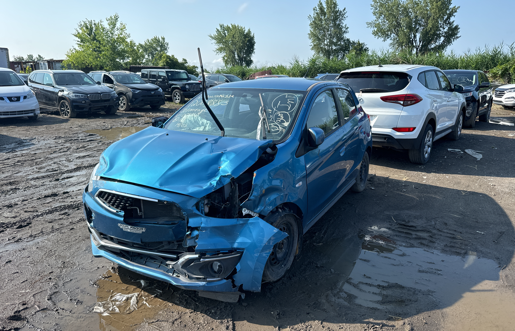 2020 Mitsubishi Mirage Es vin: ML32A3HJ8LH008750