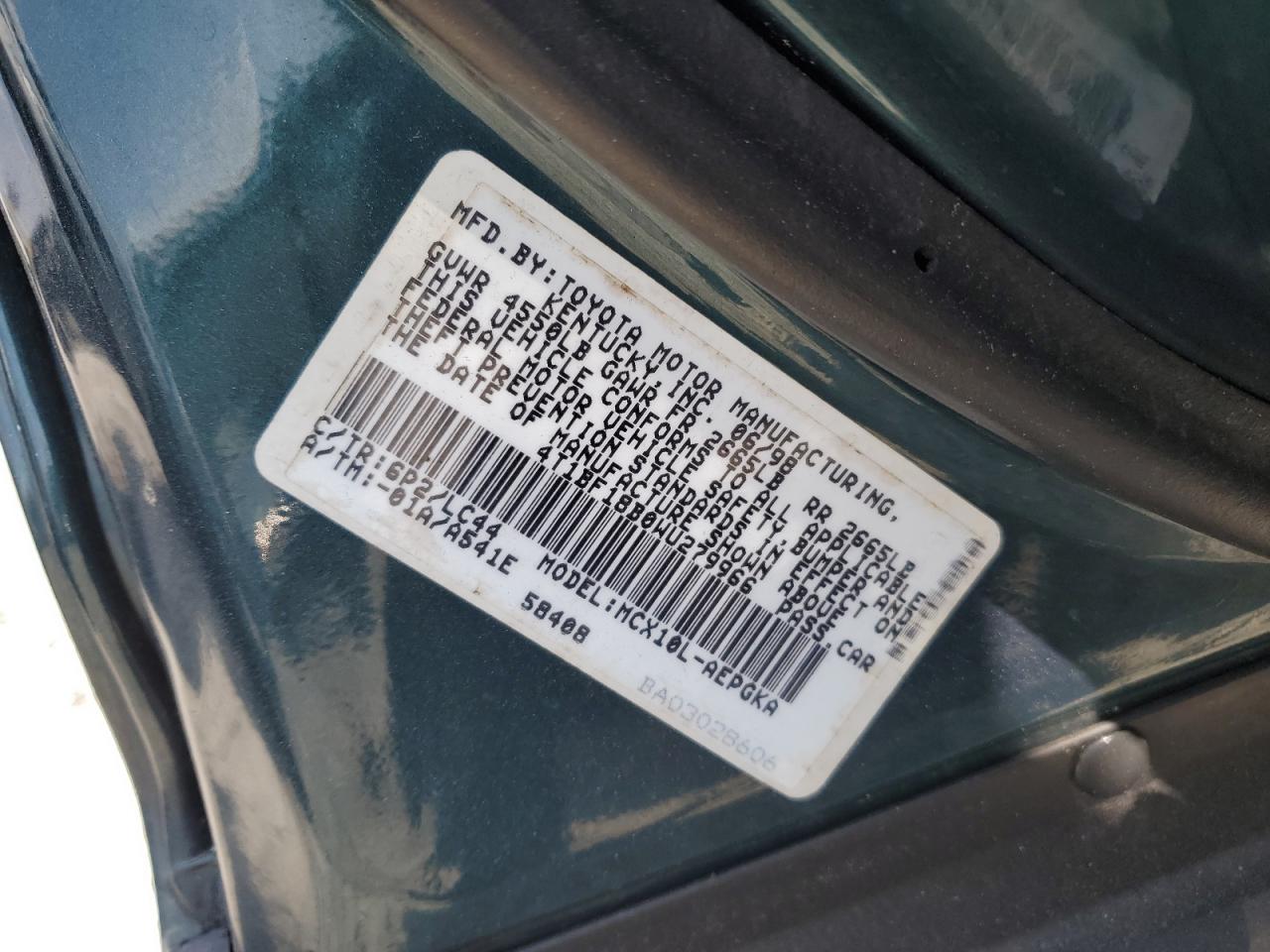 4T1BF18B0WU279966 1998 Toyota Avalon Xl