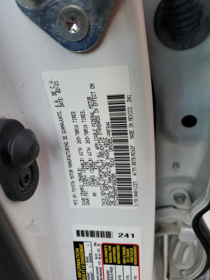 2021 Toyota Tacoma Double Cab VIN: 3TYCZ5AN5MT026305 Lot: 67917194