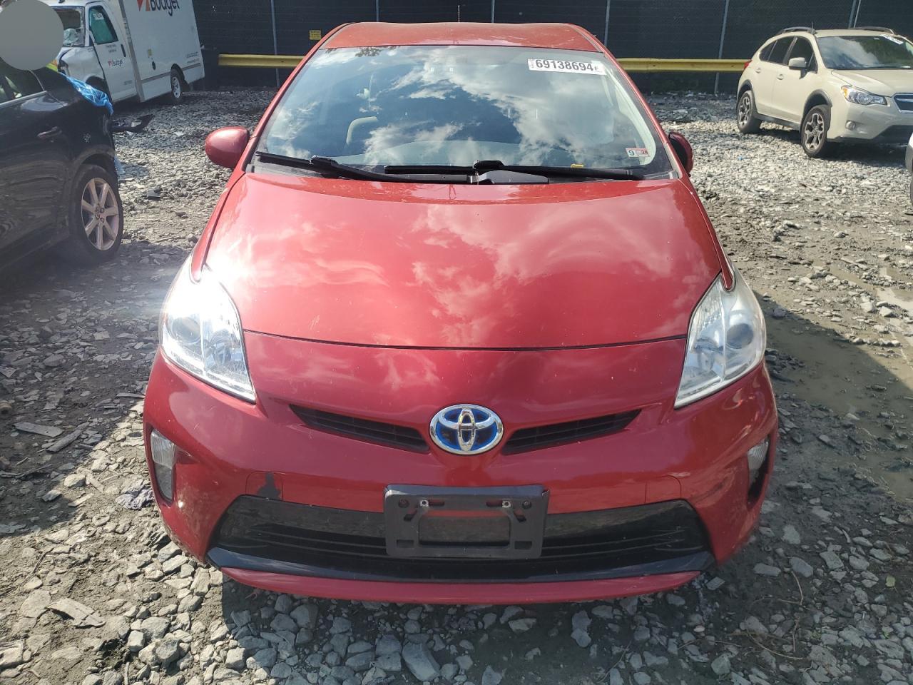 2012 Toyota Prius VIN: JTDKN3DU2C1570508 Lot: 69138694