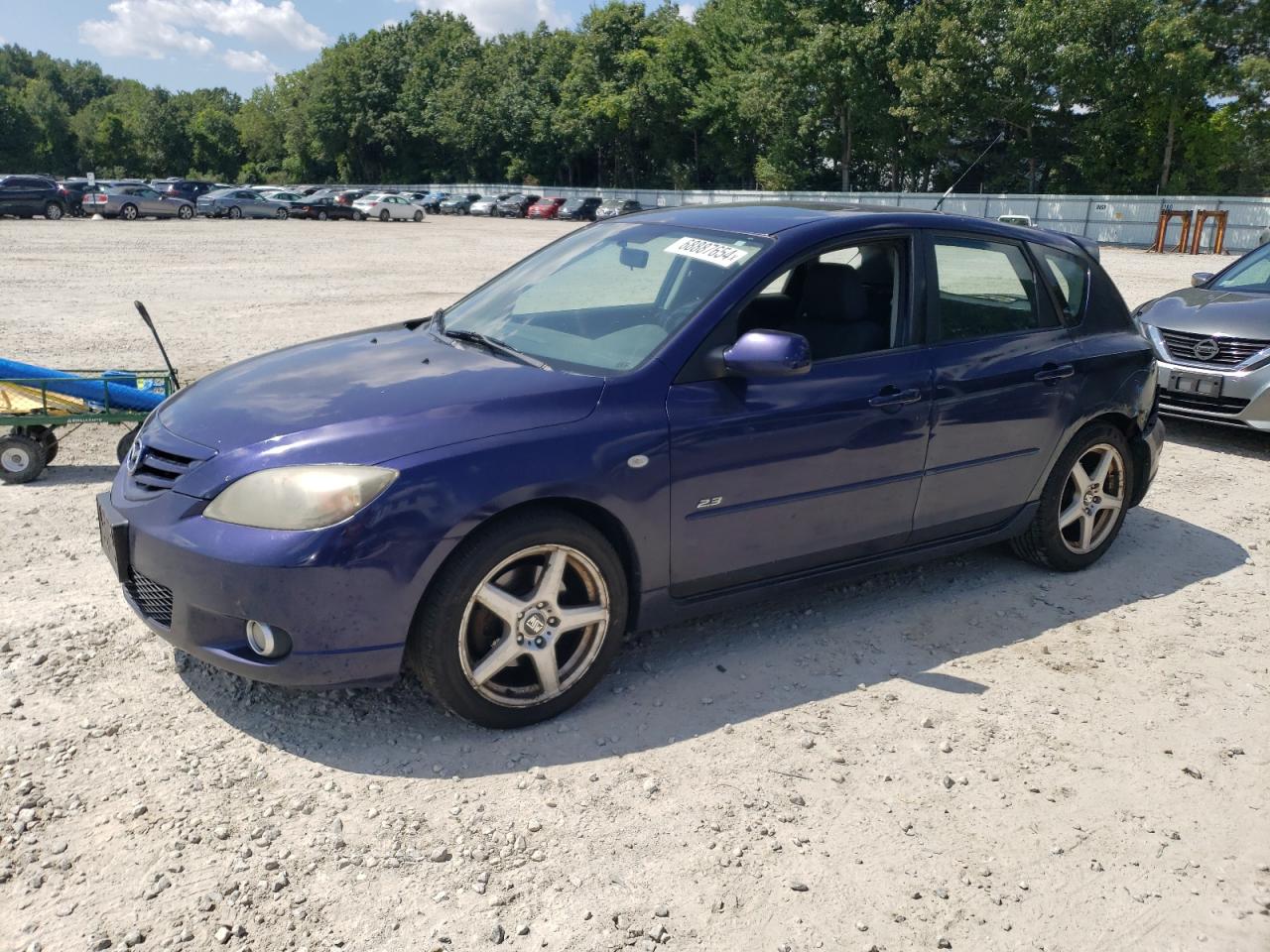 2005 Mazda 3 Hatchback VIN: JM1BK343351250374 Lot: 68887654