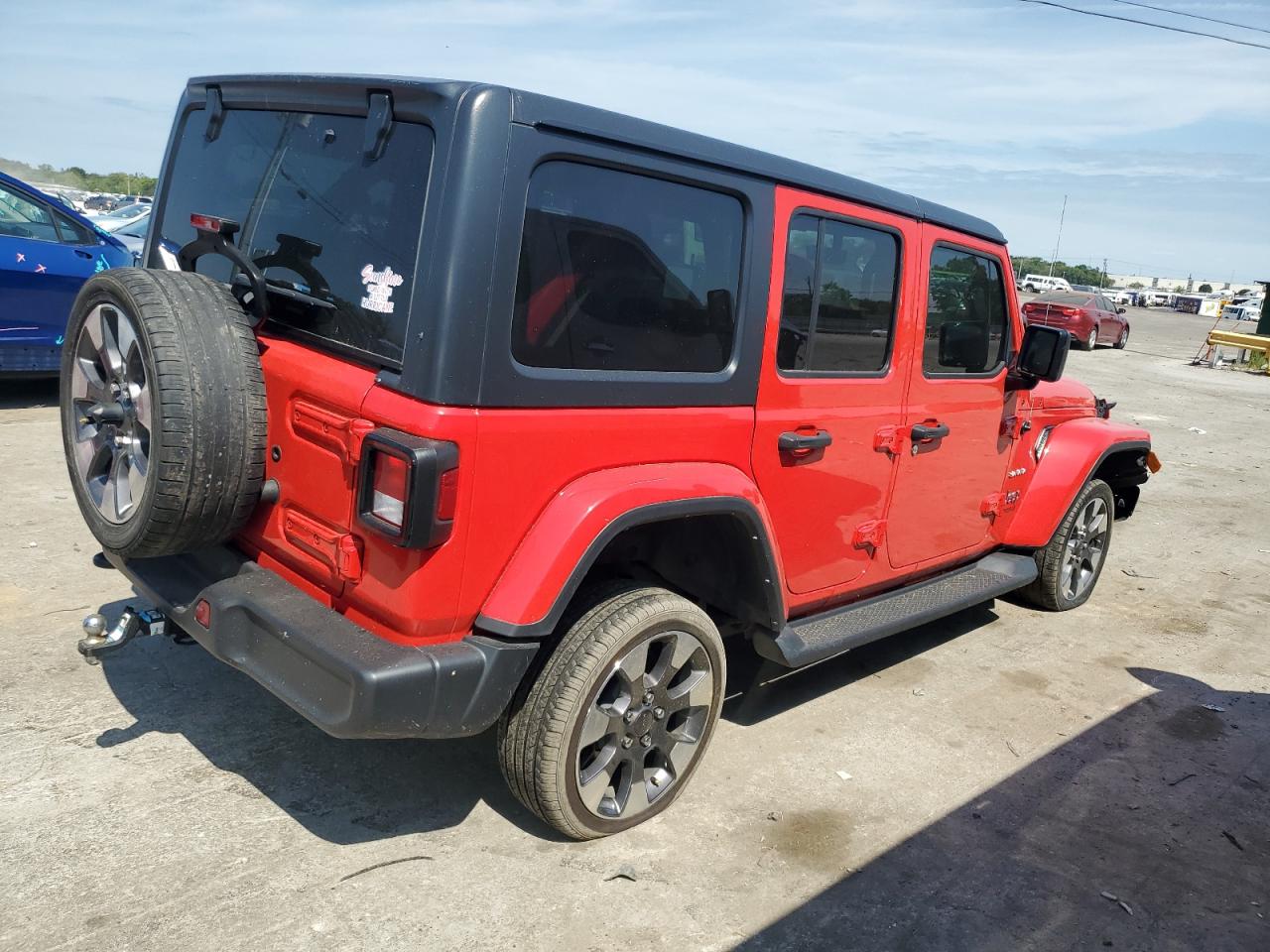 2021 Jeep Wrangler Unlimited Sahara VIN: 1C4HJXEG5MW656986 Lot: 66549314