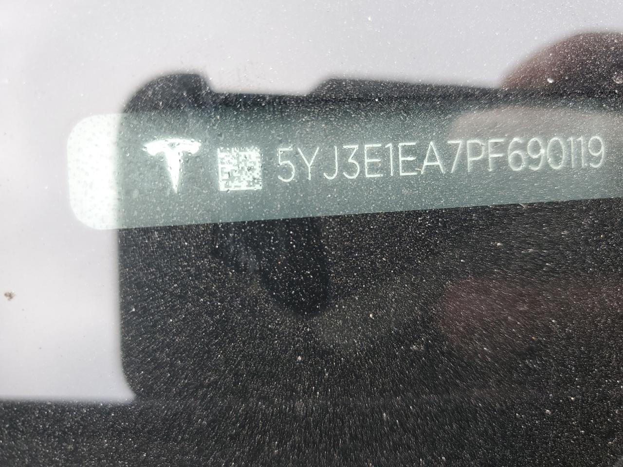 5YJ3E1EA7PF690119 2023 Tesla Model 3