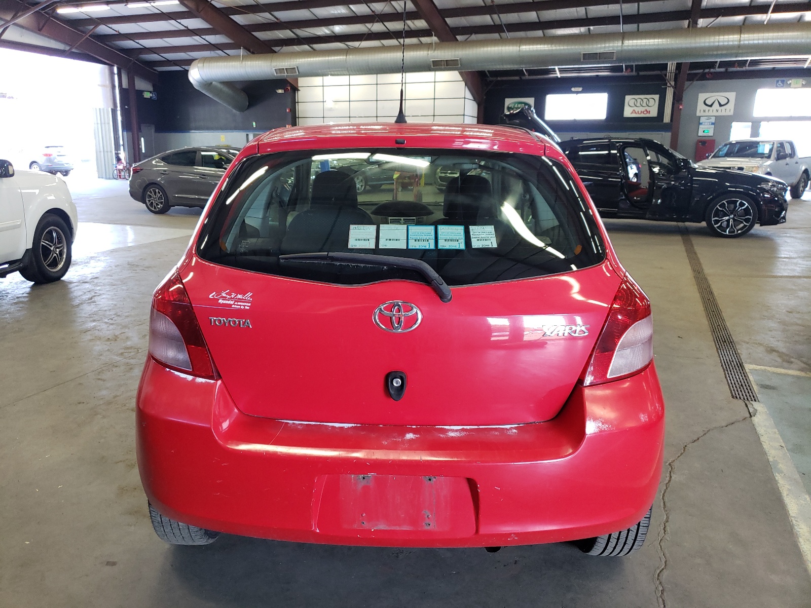 JTDJT923485220361 2008 Toyota Yaris