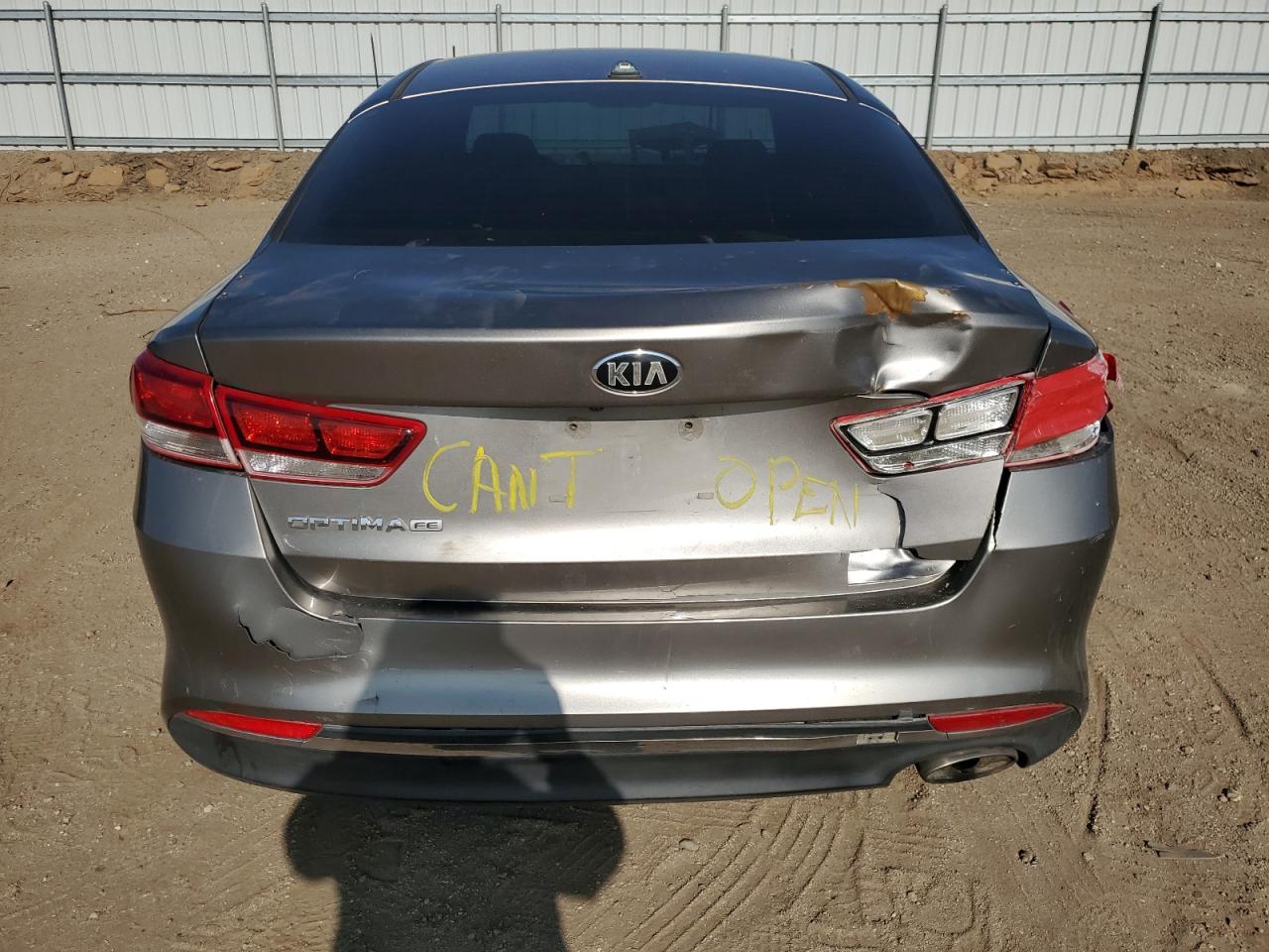 2016 Kia Optima Lx VIN: 5XXGT4L35GG016965 Lot: 64365124